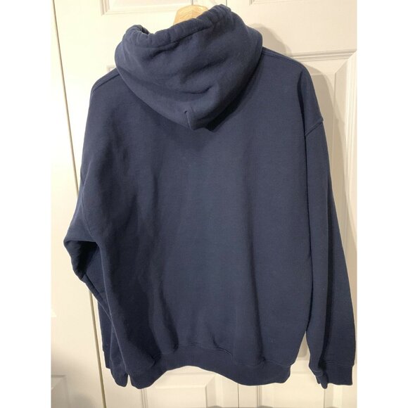 Gildan Seattle Seahawks Logo Heavy Blend Pullover Hoodie SIZE L Blue Mens - Picture 5 of 5